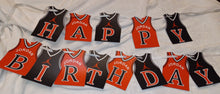 Load image into Gallery viewer, Custom Birthday Banner on Hanging Ribbon