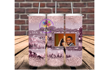 Load image into Gallery viewer, Glitter Photo Memorial Tumbler