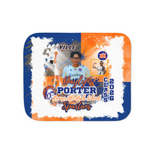 Load image into Gallery viewer, Custom Senior Year Sherpa Blanket – Photo, Name &amp; Class of 2026 School Spirit
