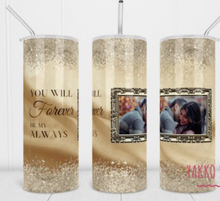 Load image into Gallery viewer, Glitter Photo Memorial Tumbler
